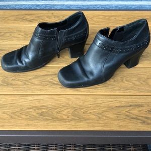 Clarks Black Booties